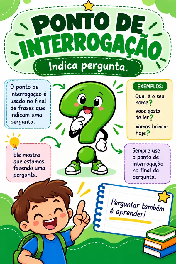 Capa da apostila Ponto de Interrogação