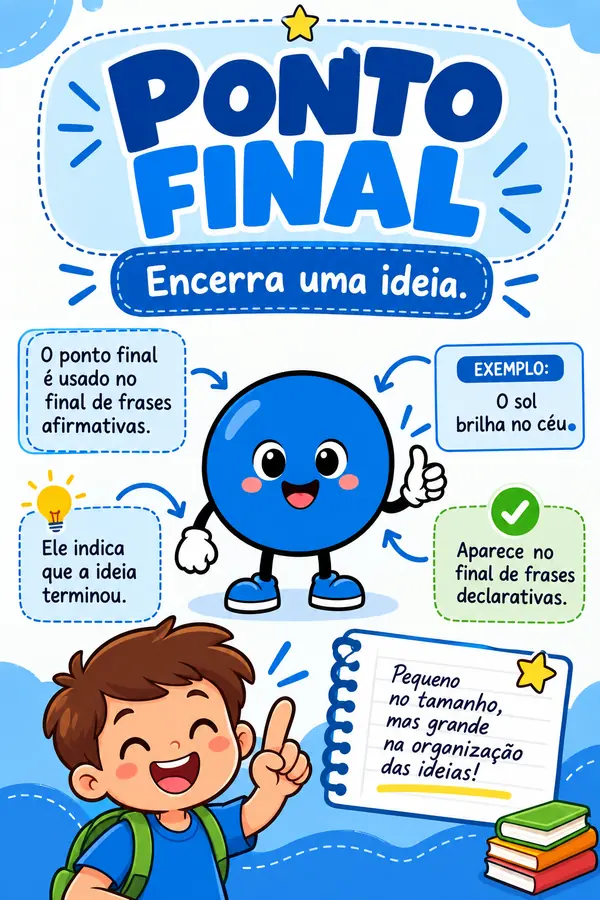 Capa da apostila Ponto Final